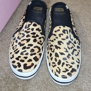 *GREAT CONDITION* Kate spade cheetah mules